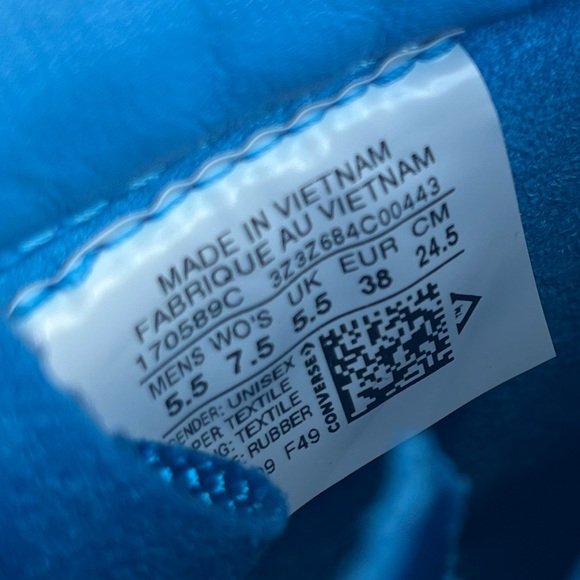 Converse x Ambush Duck Boot in Blue. Unisex. - Picture 13 of 14